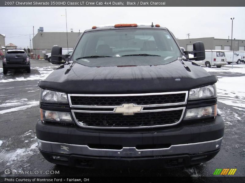 Black / Dark Charcoal 2007 Chevrolet Silverado 3500HD Classic LT Crew Cab 4x4 Dually