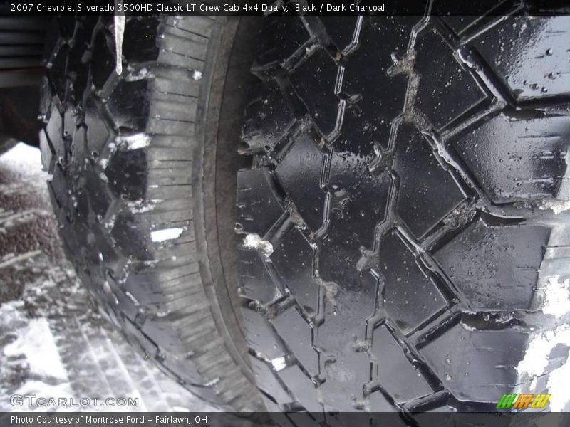 Black / Dark Charcoal 2007 Chevrolet Silverado 3500HD Classic LT Crew Cab 4x4 Dually