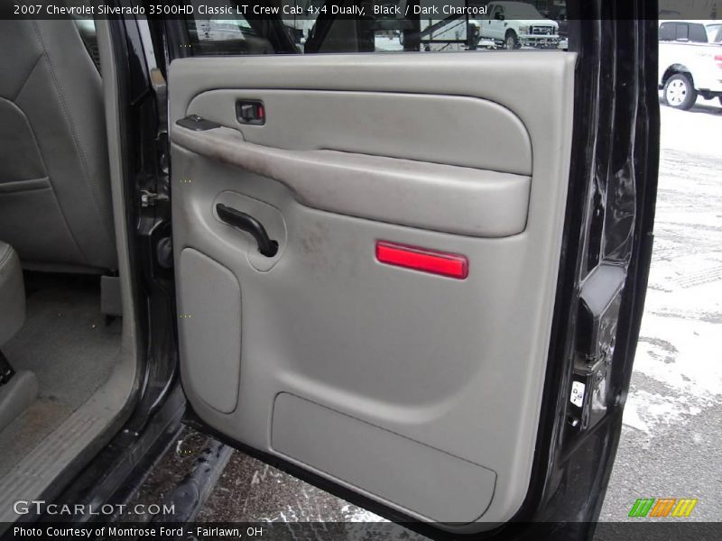 Black / Dark Charcoal 2007 Chevrolet Silverado 3500HD Classic LT Crew Cab 4x4 Dually