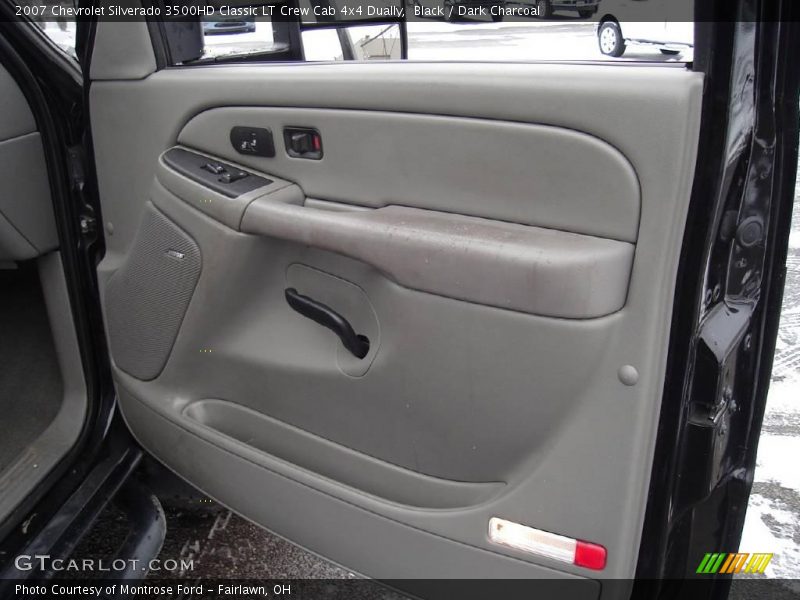 Black / Dark Charcoal 2007 Chevrolet Silverado 3500HD Classic LT Crew Cab 4x4 Dually