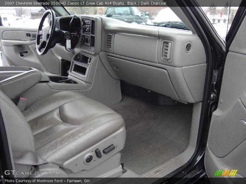 Black / Dark Charcoal 2007 Chevrolet Silverado 3500HD Classic LT Crew Cab 4x4 Dually