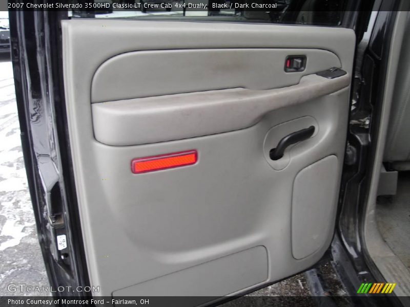 Black / Dark Charcoal 2007 Chevrolet Silverado 3500HD Classic LT Crew Cab 4x4 Dually