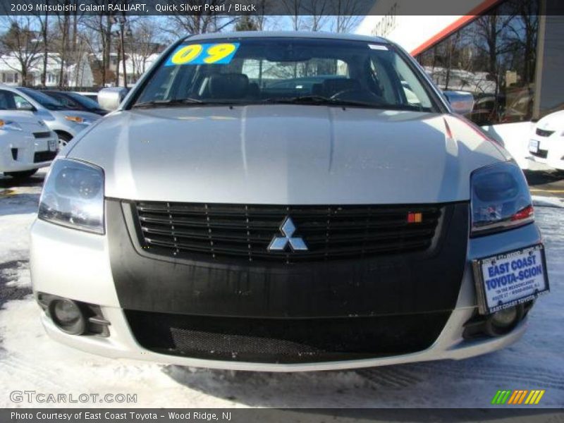 Quick Silver Pearl / Black 2009 Mitsubishi Galant RALLIART