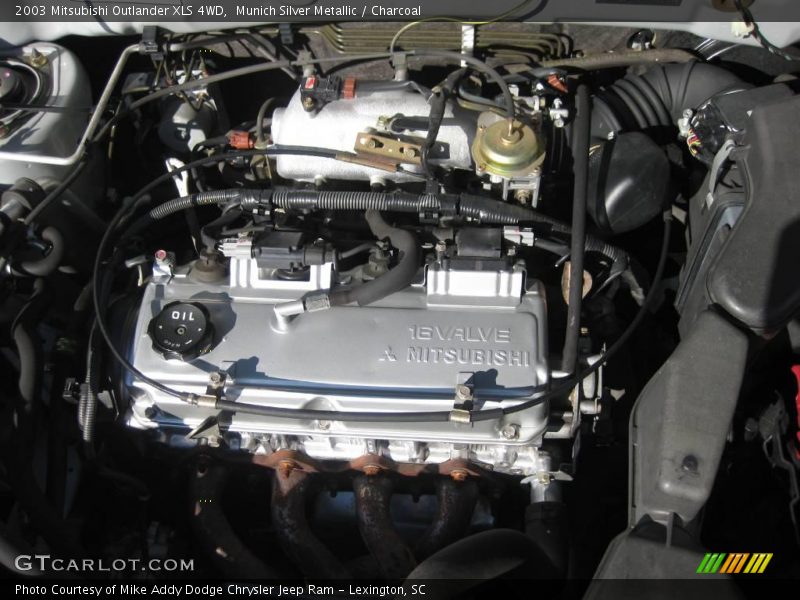 Munich Silver Metallic / Charcoal 2003 Mitsubishi Outlander XLS 4WD