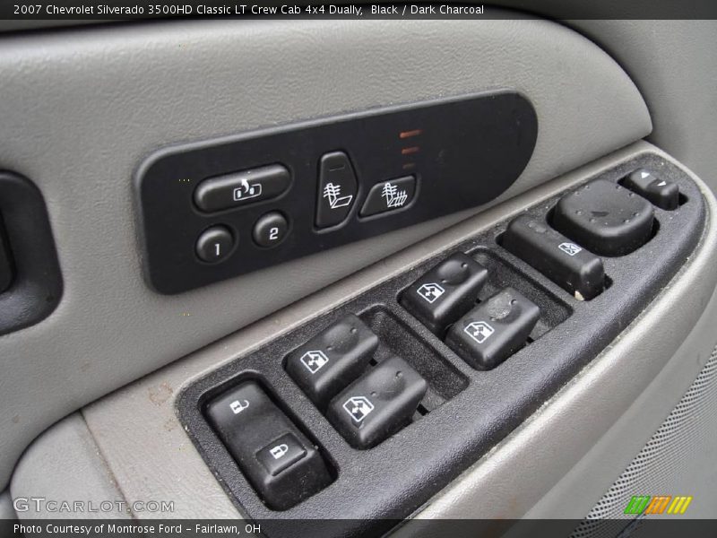 Black / Dark Charcoal 2007 Chevrolet Silverado 3500HD Classic LT Crew Cab 4x4 Dually