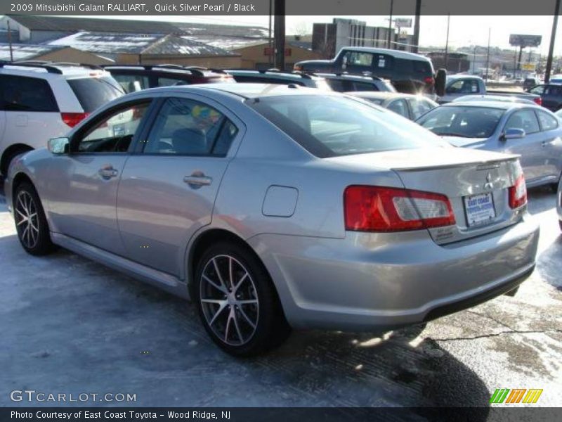 Quick Silver Pearl / Black 2009 Mitsubishi Galant RALLIART