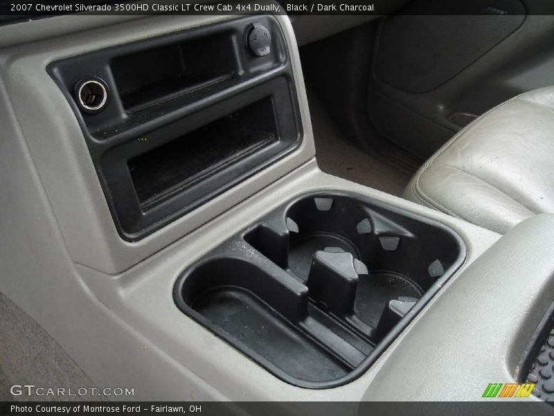 Black / Dark Charcoal 2007 Chevrolet Silverado 3500HD Classic LT Crew Cab 4x4 Dually
