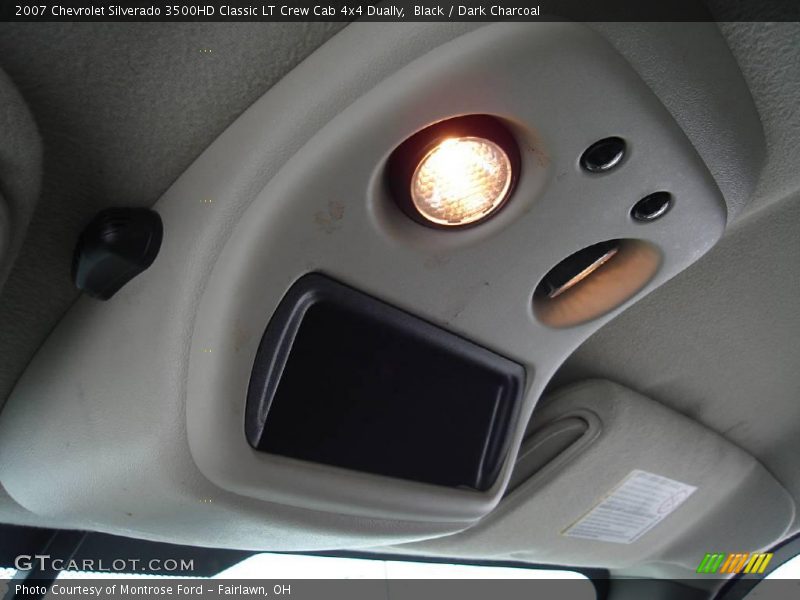 Black / Dark Charcoal 2007 Chevrolet Silverado 3500HD Classic LT Crew Cab 4x4 Dually