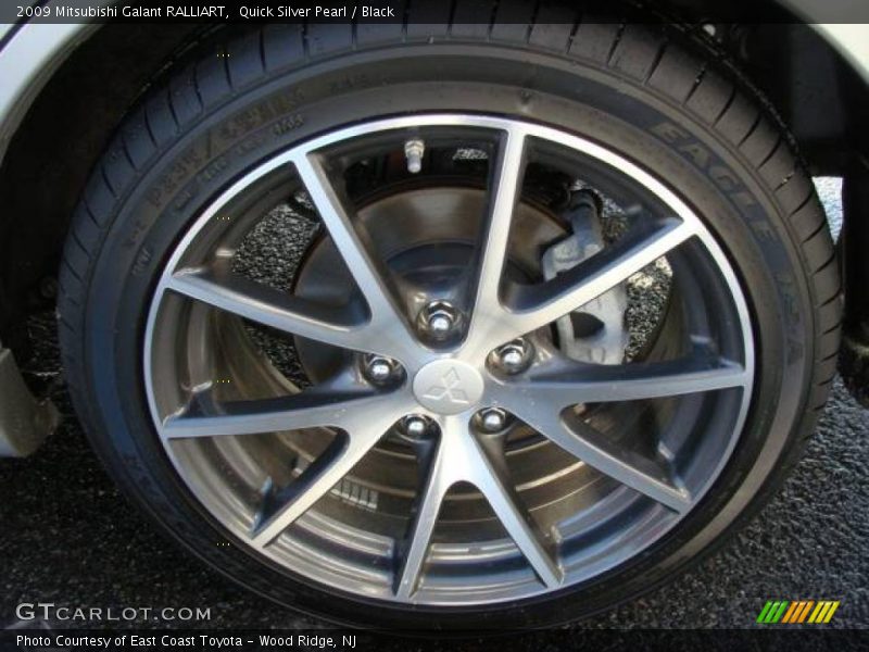 Quick Silver Pearl / Black 2009 Mitsubishi Galant RALLIART