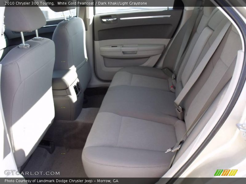 White Gold Pearlcoat / Dark Khaki/Light Graystone 2010 Chrysler 300 Touring