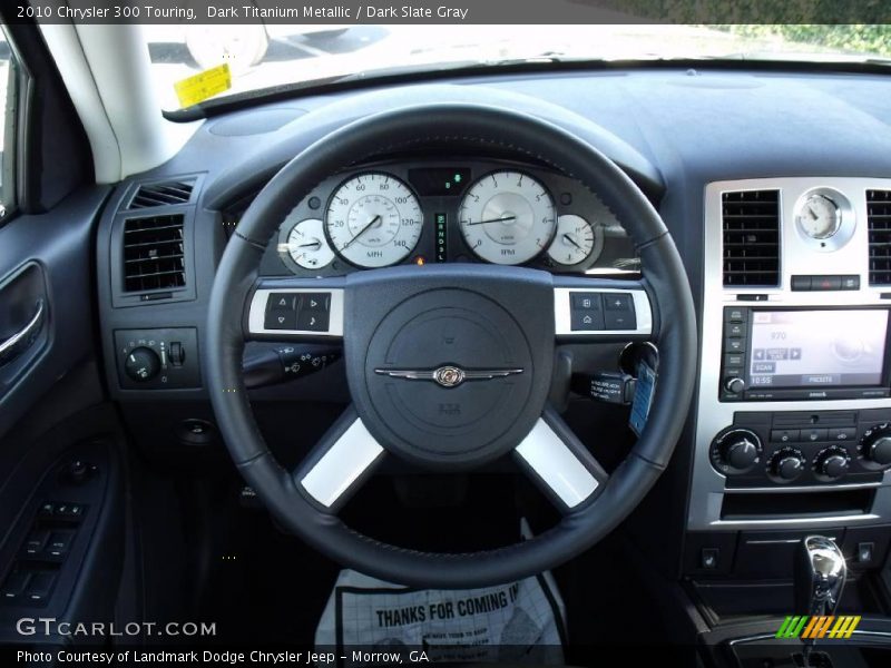 Dark Titanium Metallic / Dark Slate Gray 2010 Chrysler 300 Touring