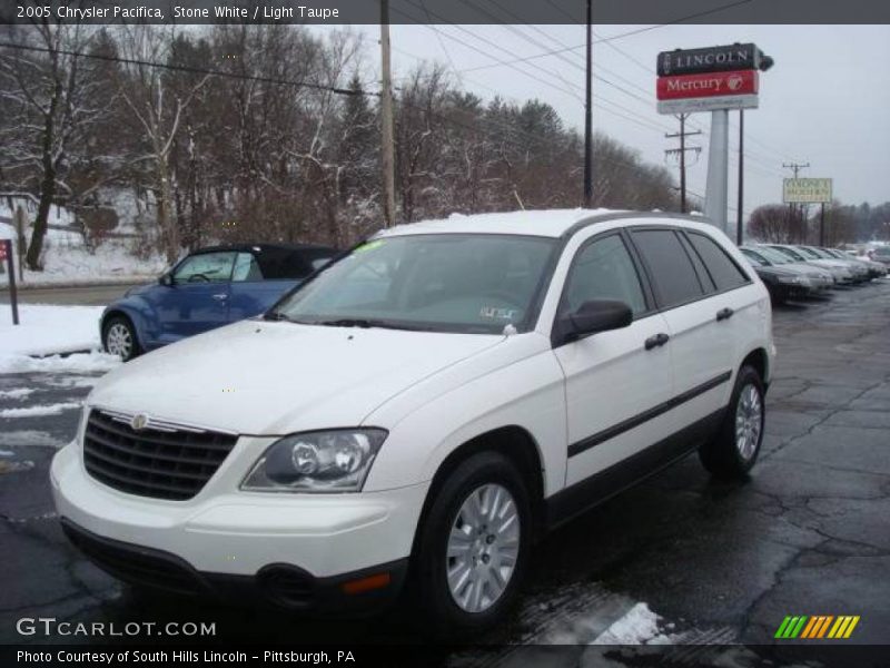 Stone White / Light Taupe 2005 Chrysler Pacifica