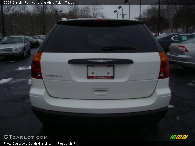 Stone White / Light Taupe 2005 Chrysler Pacifica