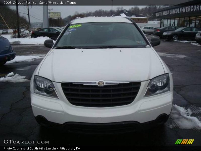 Stone White / Light Taupe 2005 Chrysler Pacifica