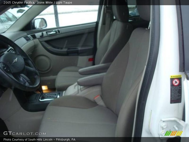 Stone White / Light Taupe 2005 Chrysler Pacifica