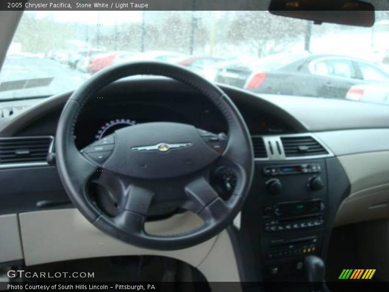 Stone White / Light Taupe 2005 Chrysler Pacifica