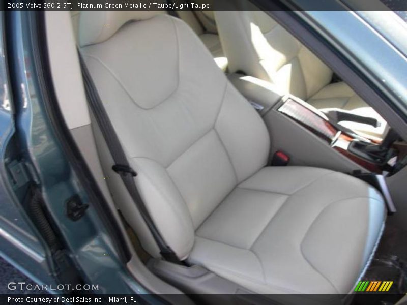 Platinum Green Metallic / Taupe/Light Taupe 2005 Volvo S60 2.5T