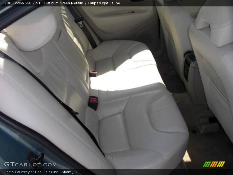 Platinum Green Metallic / Taupe/Light Taupe 2005 Volvo S60 2.5T