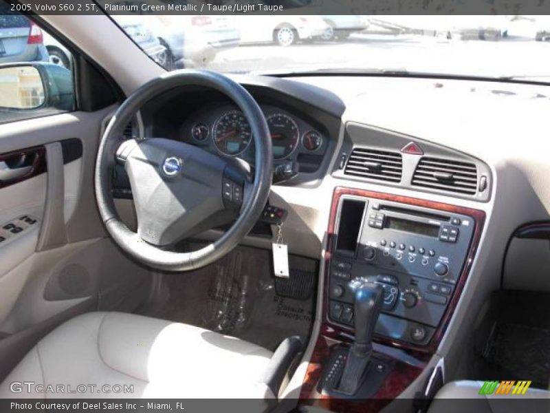 Platinum Green Metallic / Taupe/Light Taupe 2005 Volvo S60 2.5T