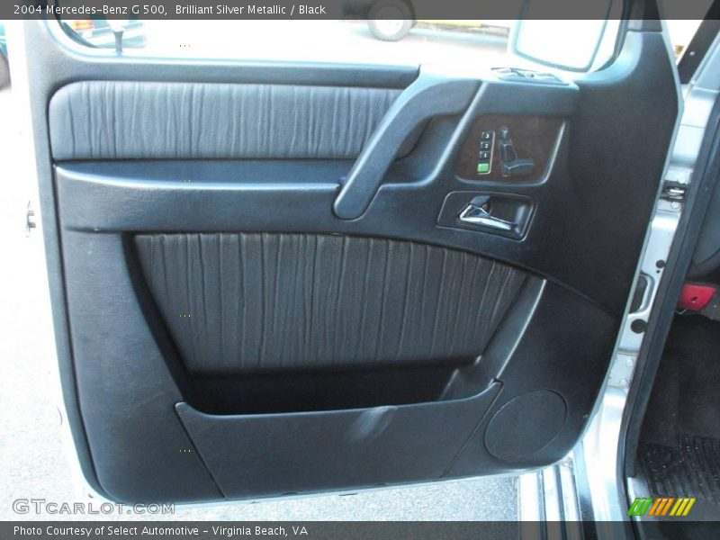 Brilliant Silver Metallic / Black 2004 Mercedes-Benz G 500