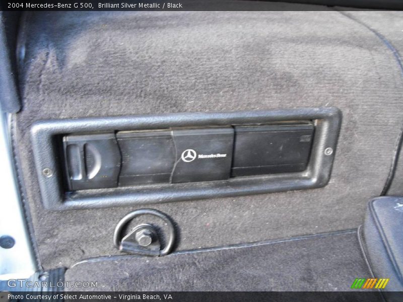 Brilliant Silver Metallic / Black 2004 Mercedes-Benz G 500