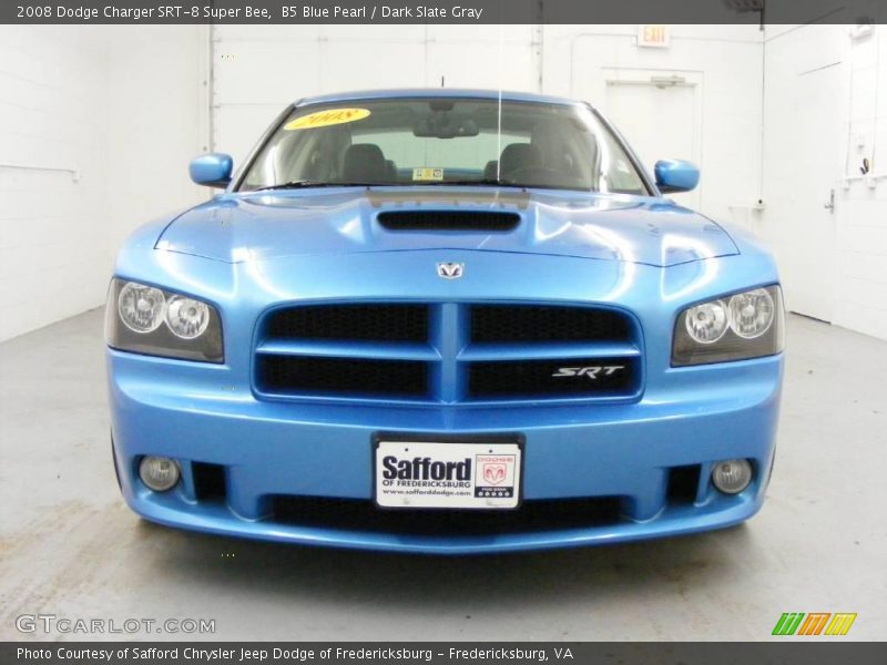 B5 Blue Pearl / Dark Slate Gray 2008 Dodge Charger SRT-8 Super Bee