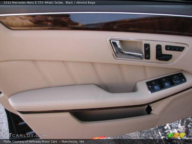 Black / Almond Beige 2010 Mercedes-Benz E 350 4Matic Sedan