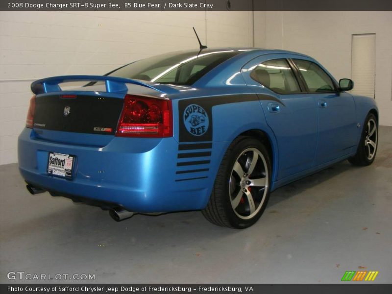 B5 Blue Pearl / Dark Slate Gray 2008 Dodge Charger SRT-8 Super Bee
