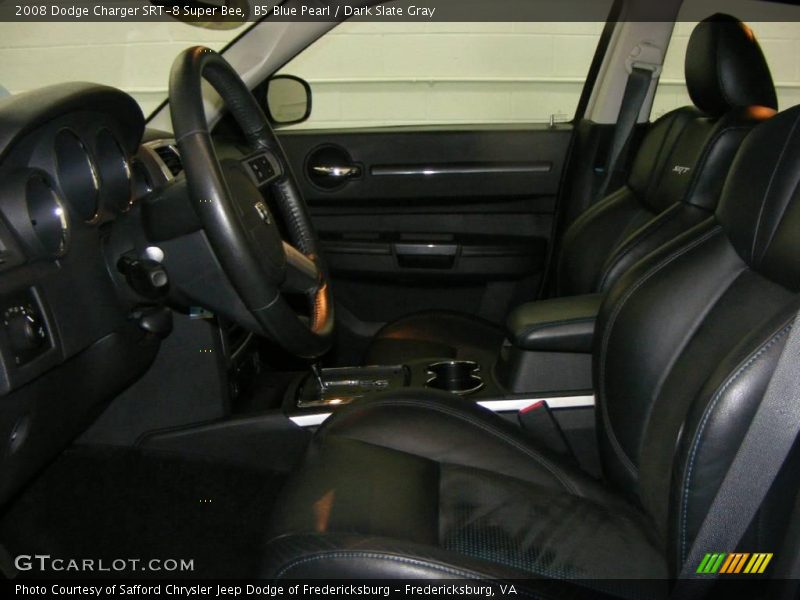 B5 Blue Pearl / Dark Slate Gray 2008 Dodge Charger SRT-8 Super Bee