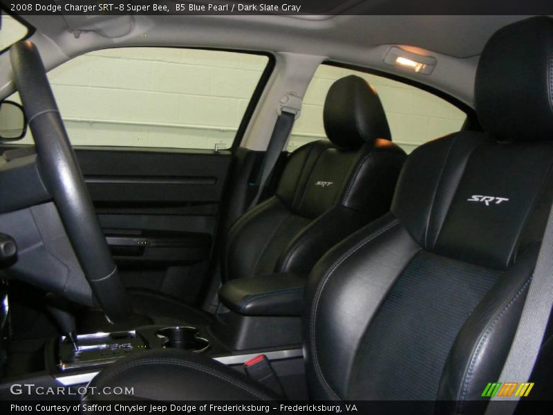 B5 Blue Pearl / Dark Slate Gray 2008 Dodge Charger SRT-8 Super Bee