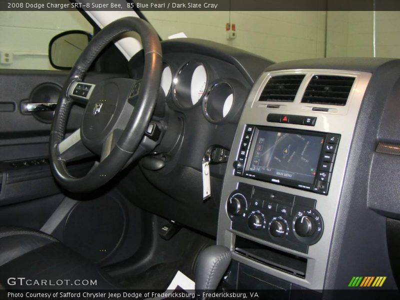 B5 Blue Pearl / Dark Slate Gray 2008 Dodge Charger SRT-8 Super Bee
