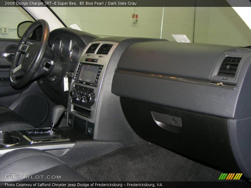 B5 Blue Pearl / Dark Slate Gray 2008 Dodge Charger SRT-8 Super Bee
