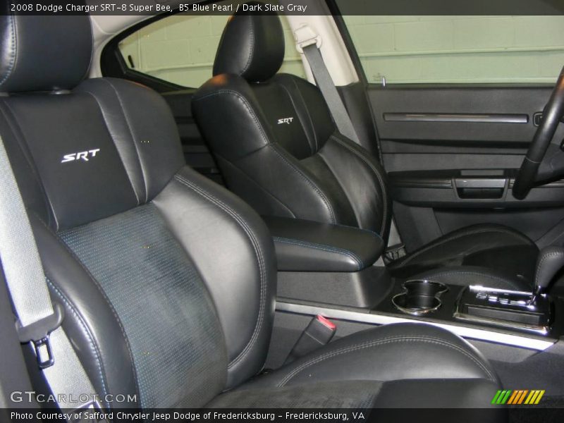 B5 Blue Pearl / Dark Slate Gray 2008 Dodge Charger SRT-8 Super Bee