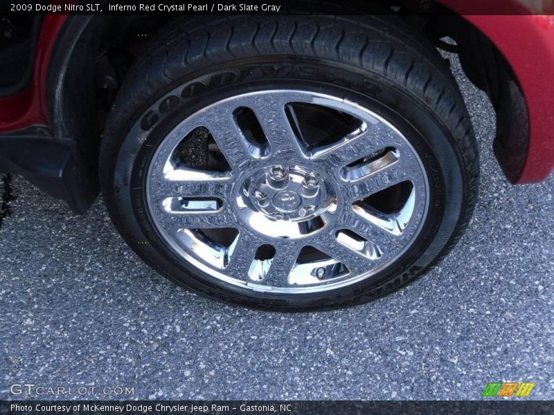 Inferno Red Crystal Pearl / Dark Slate Gray 2009 Dodge Nitro SLT