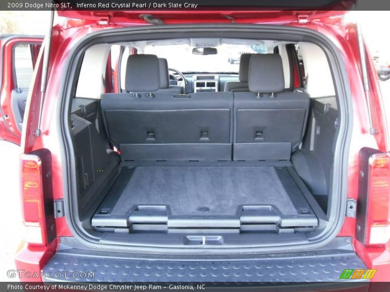 Inferno Red Crystal Pearl / Dark Slate Gray 2009 Dodge Nitro SLT