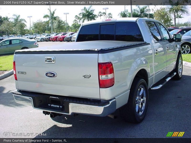 Silver Metallic / Medium/Dark Flint 2006 Ford F150 XLT SuperCrew Street Boss