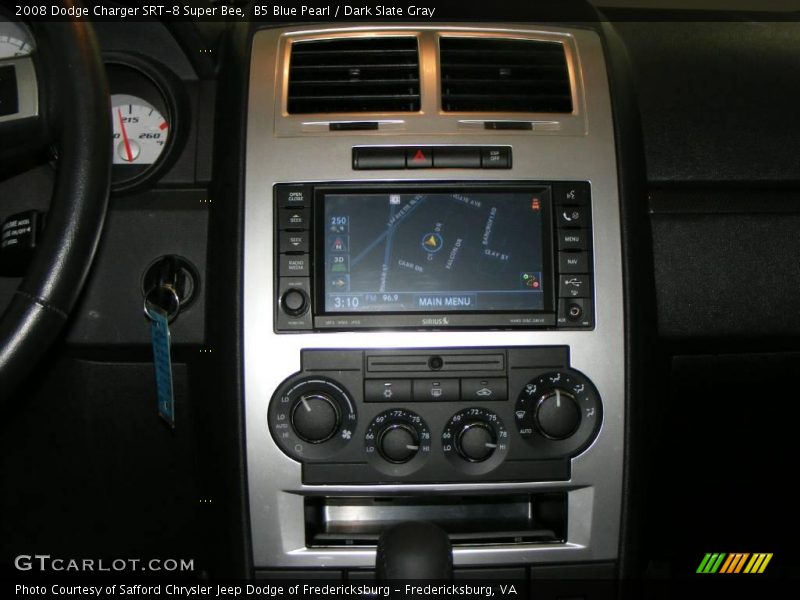 B5 Blue Pearl / Dark Slate Gray 2008 Dodge Charger SRT-8 Super Bee