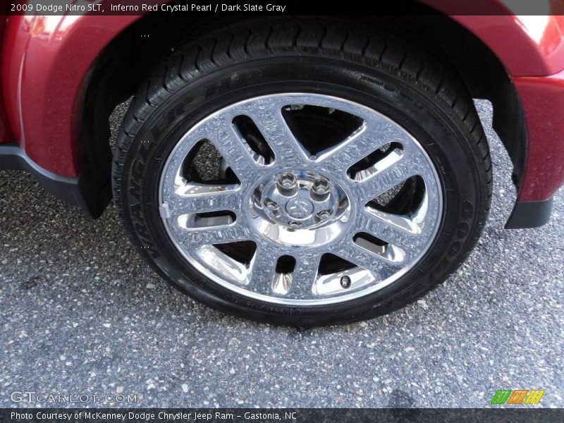 Inferno Red Crystal Pearl / Dark Slate Gray 2009 Dodge Nitro SLT