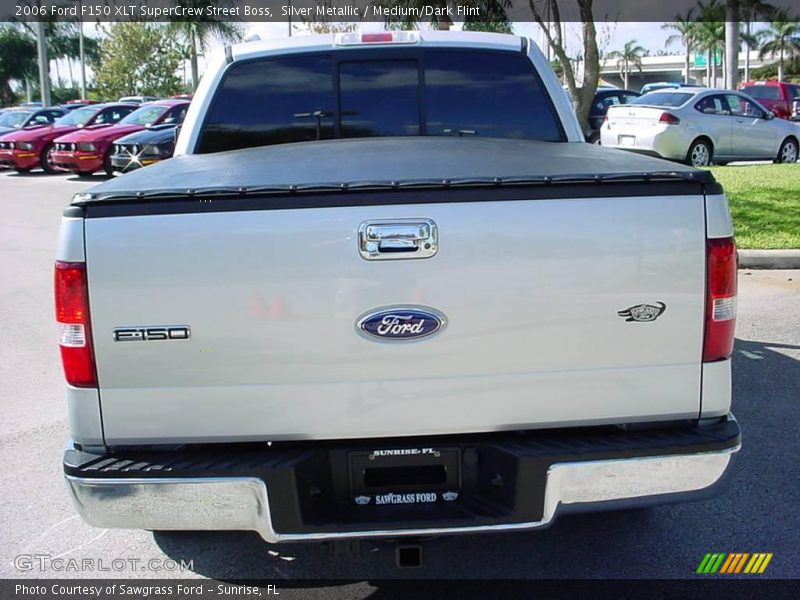 Silver Metallic / Medium/Dark Flint 2006 Ford F150 XLT SuperCrew Street Boss