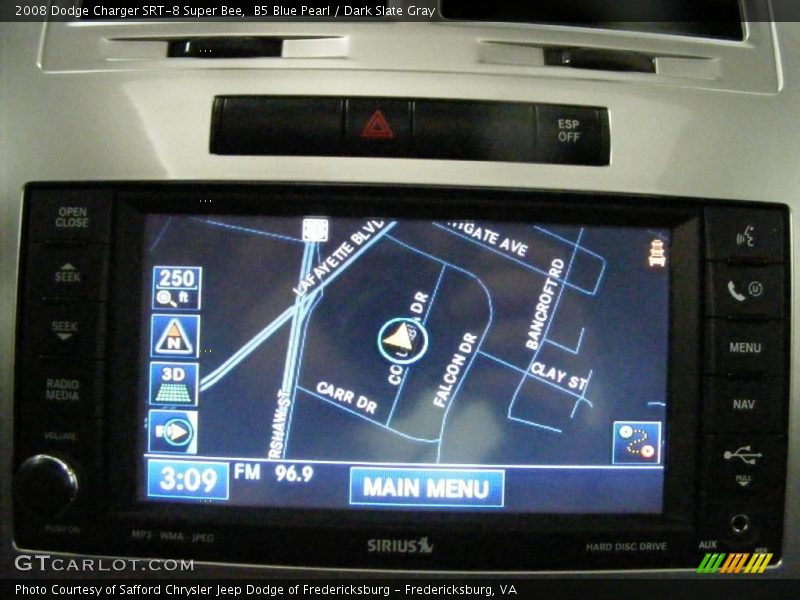 Navigation of 2008 Charger SRT-8 Super Bee