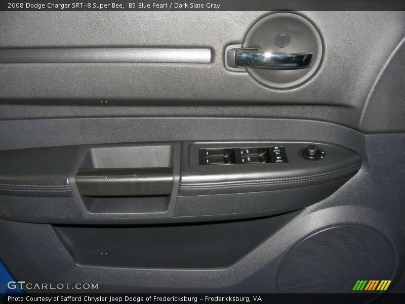 B5 Blue Pearl / Dark Slate Gray 2008 Dodge Charger SRT-8 Super Bee