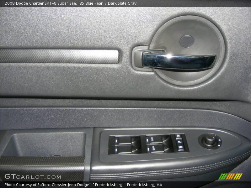 B5 Blue Pearl / Dark Slate Gray 2008 Dodge Charger SRT-8 Super Bee