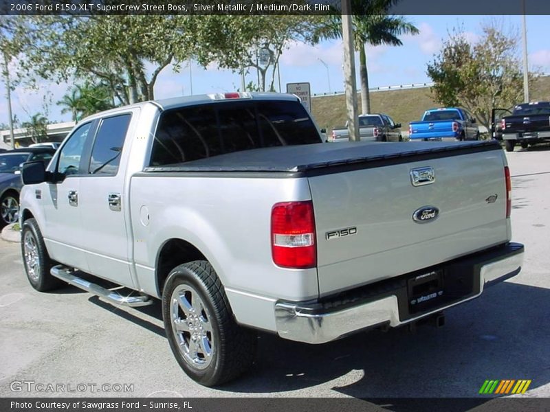 Silver Metallic / Medium/Dark Flint 2006 Ford F150 XLT SuperCrew Street Boss