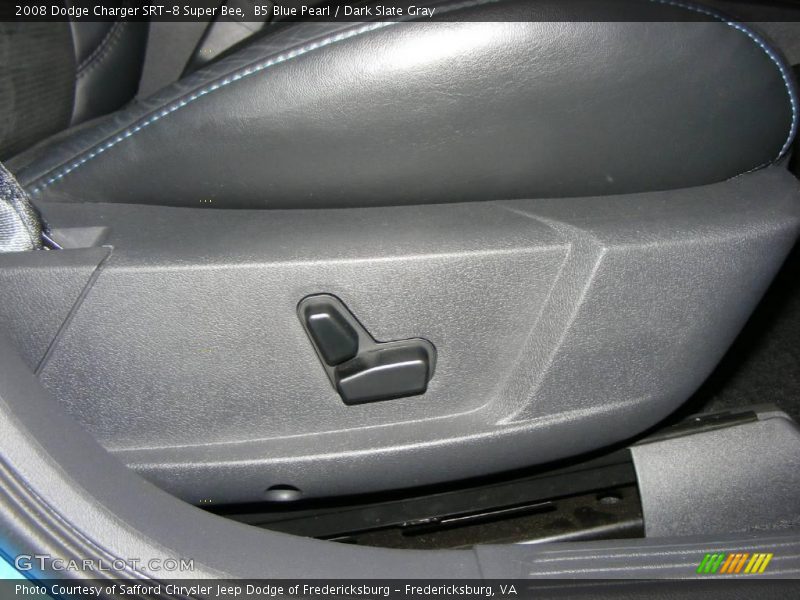 B5 Blue Pearl / Dark Slate Gray 2008 Dodge Charger SRT-8 Super Bee