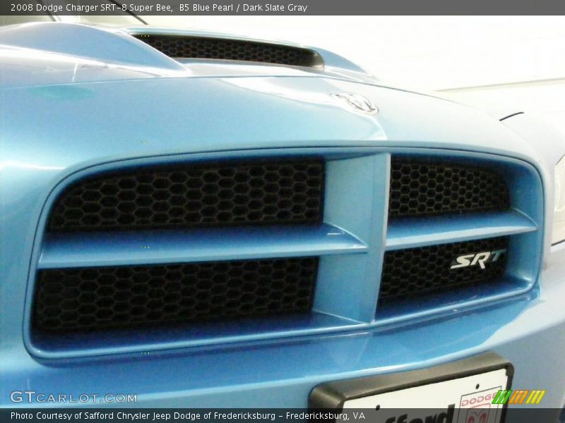 B5 Blue Pearl / Dark Slate Gray 2008 Dodge Charger SRT-8 Super Bee