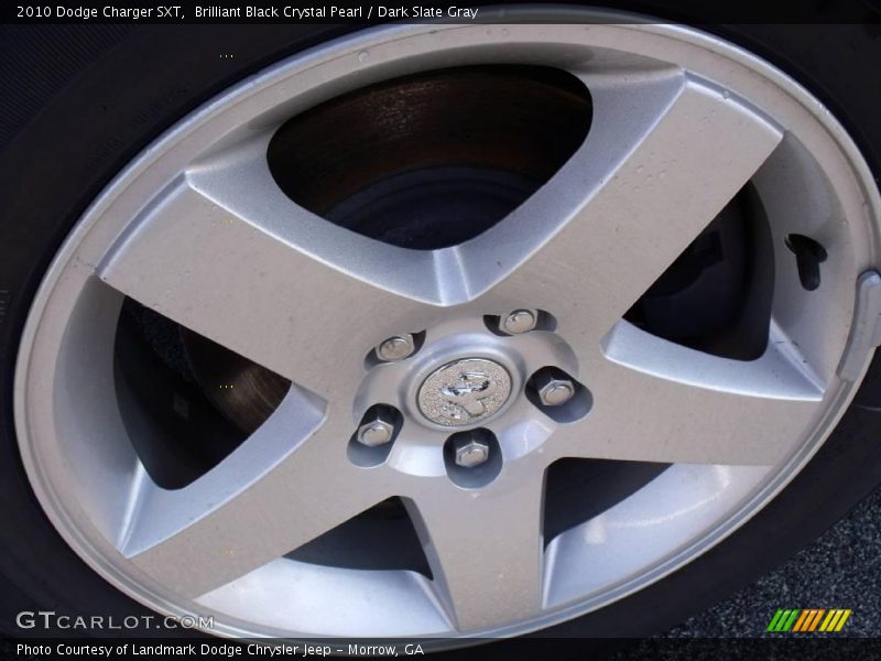 Brilliant Black Crystal Pearl / Dark Slate Gray 2010 Dodge Charger SXT