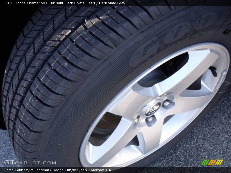 Brilliant Black Crystal Pearl / Dark Slate Gray 2010 Dodge Charger SXT