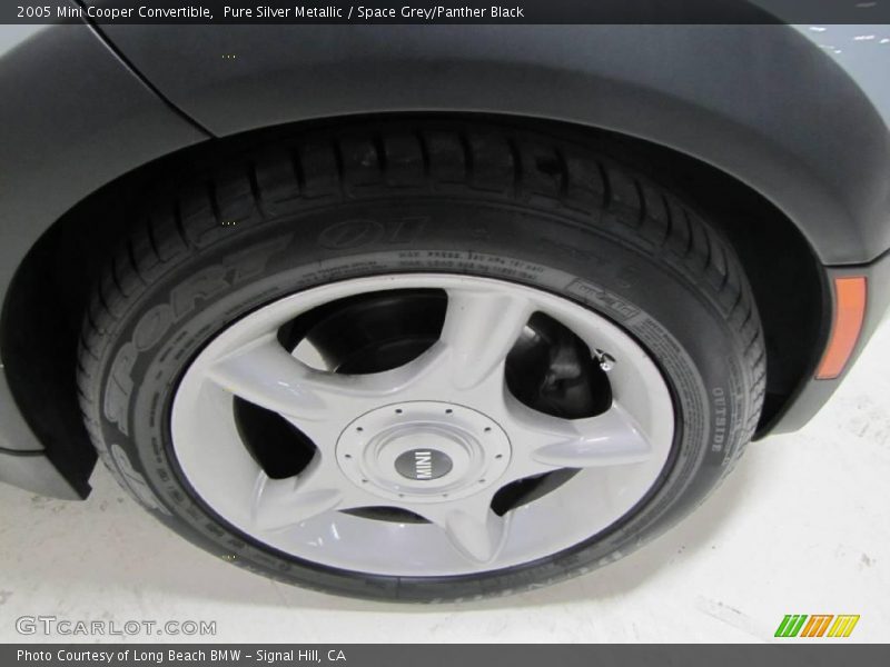 Pure Silver Metallic / Space Grey/Panther Black 2005 Mini Cooper Convertible