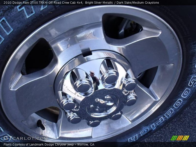Bright Silver Metallic / Dark Slate/Medium Graystone 2010 Dodge Ram 2500 TRX4-Off Road Crew Cab 4x4