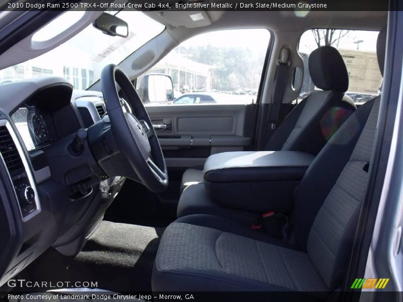 Bright Silver Metallic / Dark Slate/Medium Graystone 2010 Dodge Ram 2500 TRX4-Off Road Crew Cab 4x4